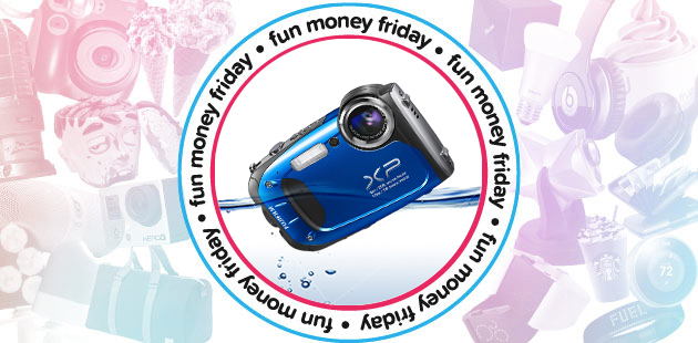 Fun Money Friday: Win the Fujifilm Finepix XP60 Waterproof camera