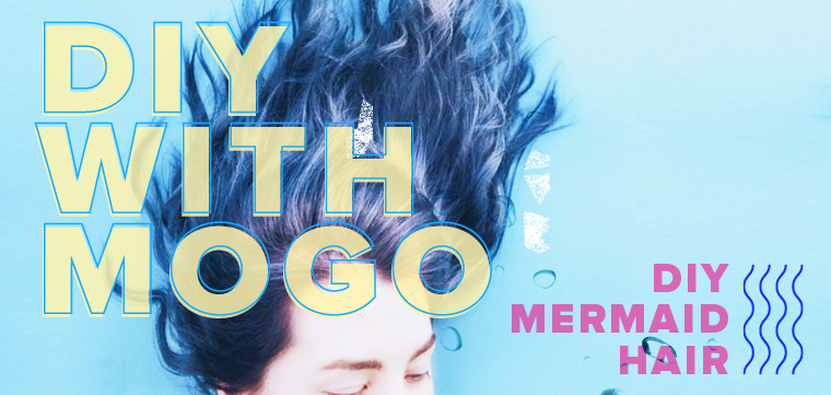 Mermaid Hair DIY with Kastor and Pollux