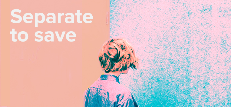 Don't use credit cards: separate to save
