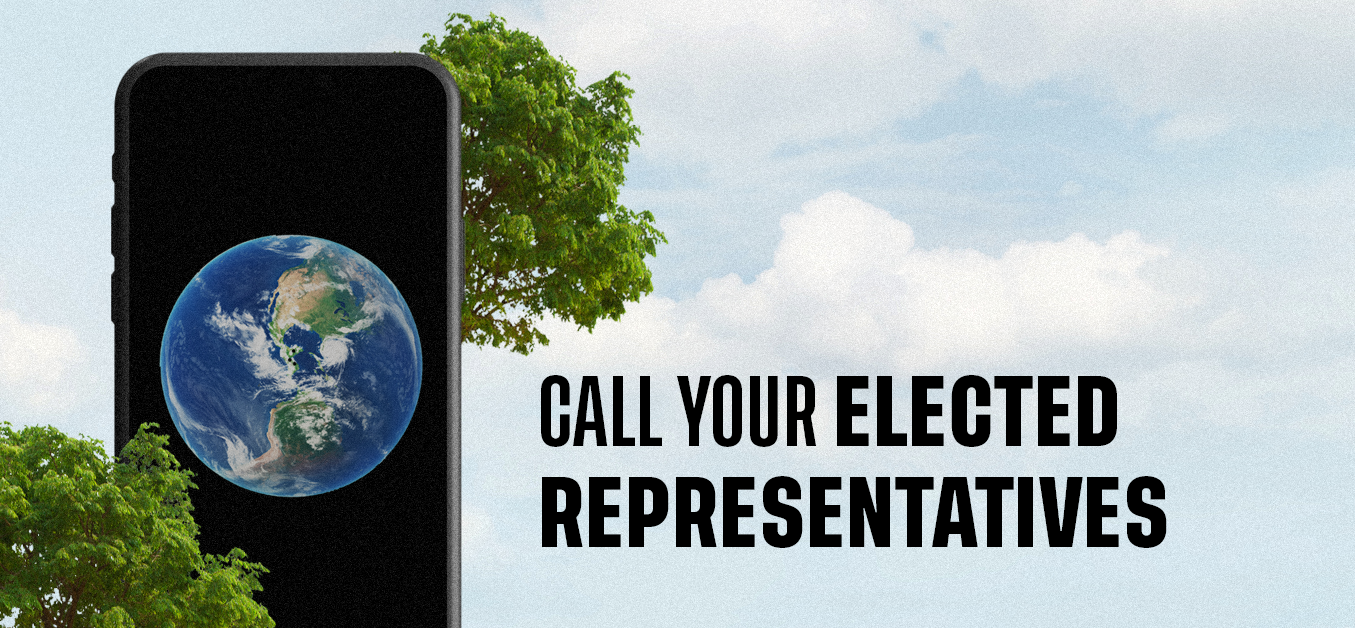 Call your elected representatives 